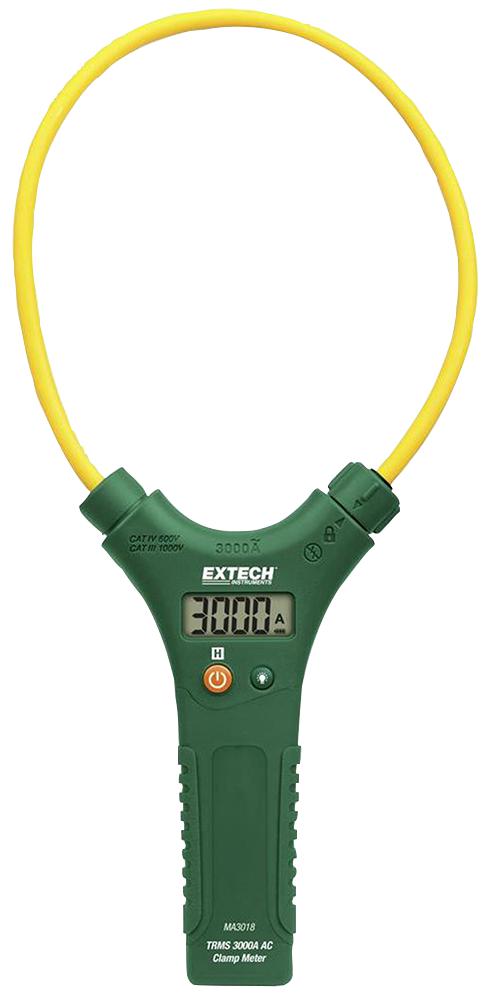 Extech Instruments Ma3018 Clamp Meter, Flexible, Trms, 18 In