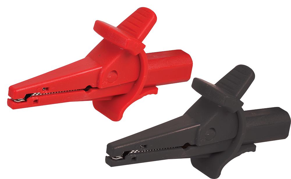 Tenma 72-14560 Crocodile Clips, Red And Black