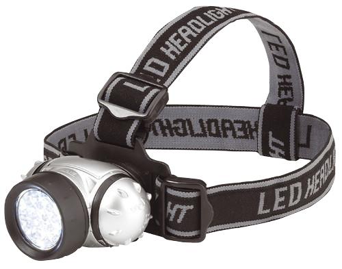 Clarke International 4003165 Headlight, 19 Led, 4X Aaa