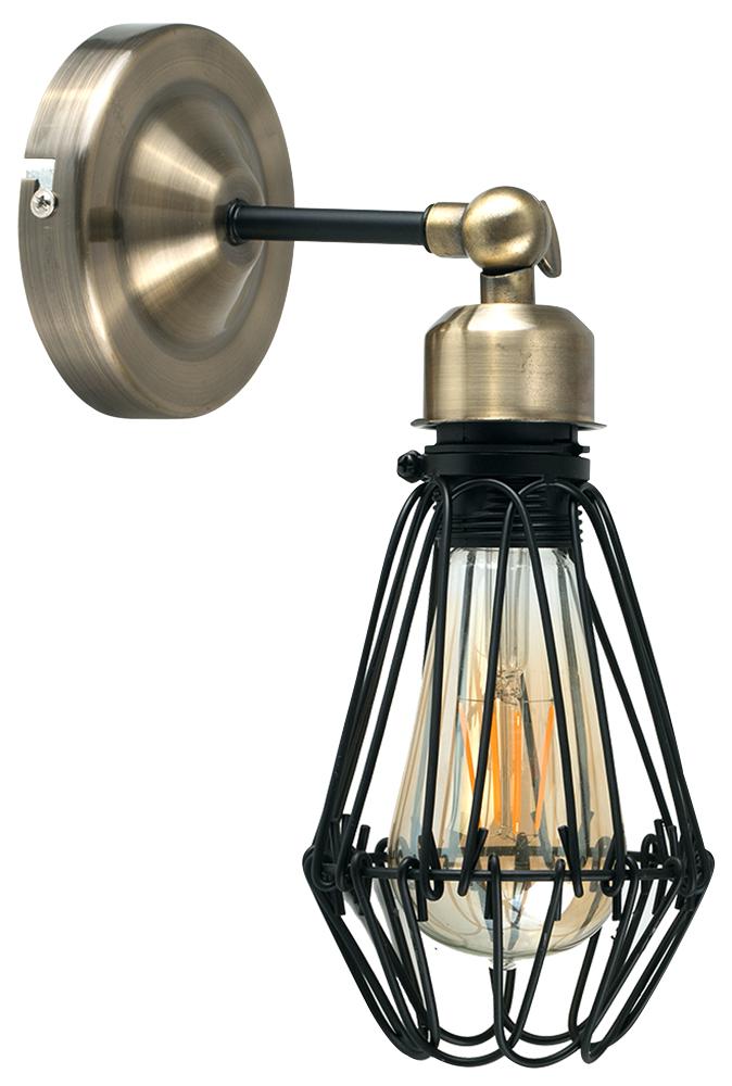 Minisun 21035 Canterbury Angus Shade Wall Light