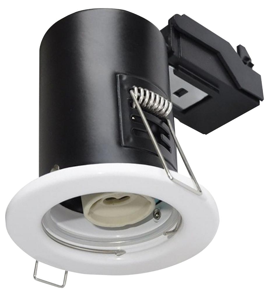 V-Tac 3681 Vt-701 Downlight Fire Rated White Gu10 Fix