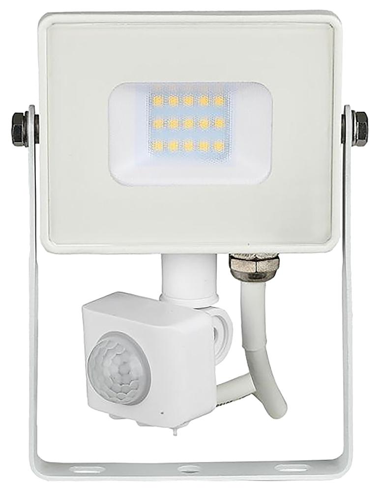 V-Tac 435 Vt-10-S 10W Pir Sensor Floodlight 6400K White