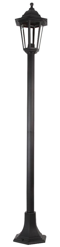 Pro Elec Pel01342 Lantern Post, 1.2M, Black