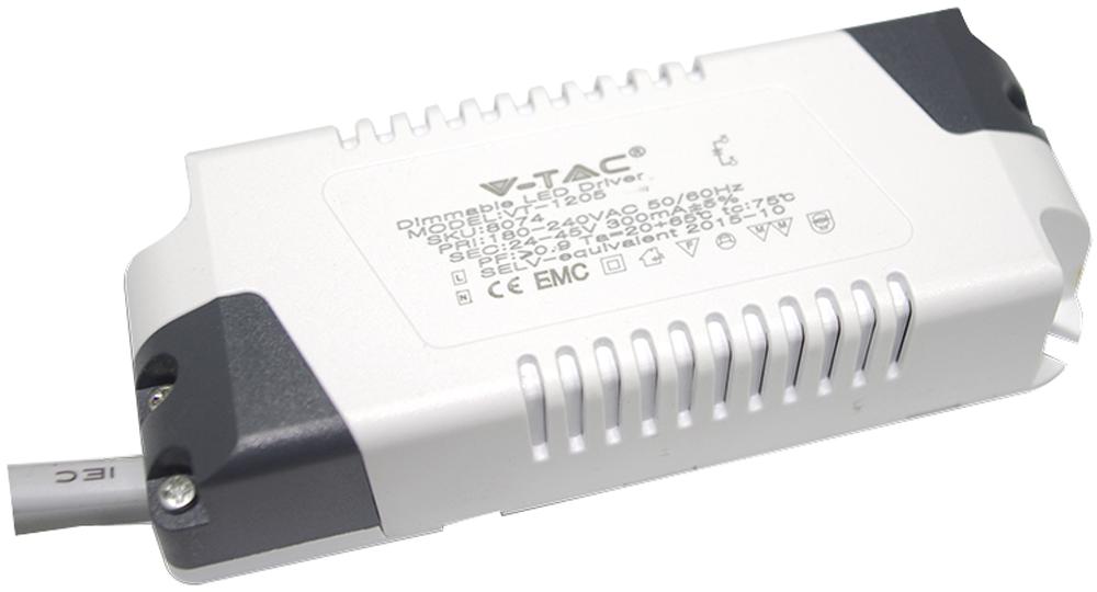 V-Tac 18W 8075 Dimmable Driver For Led Panel 18W