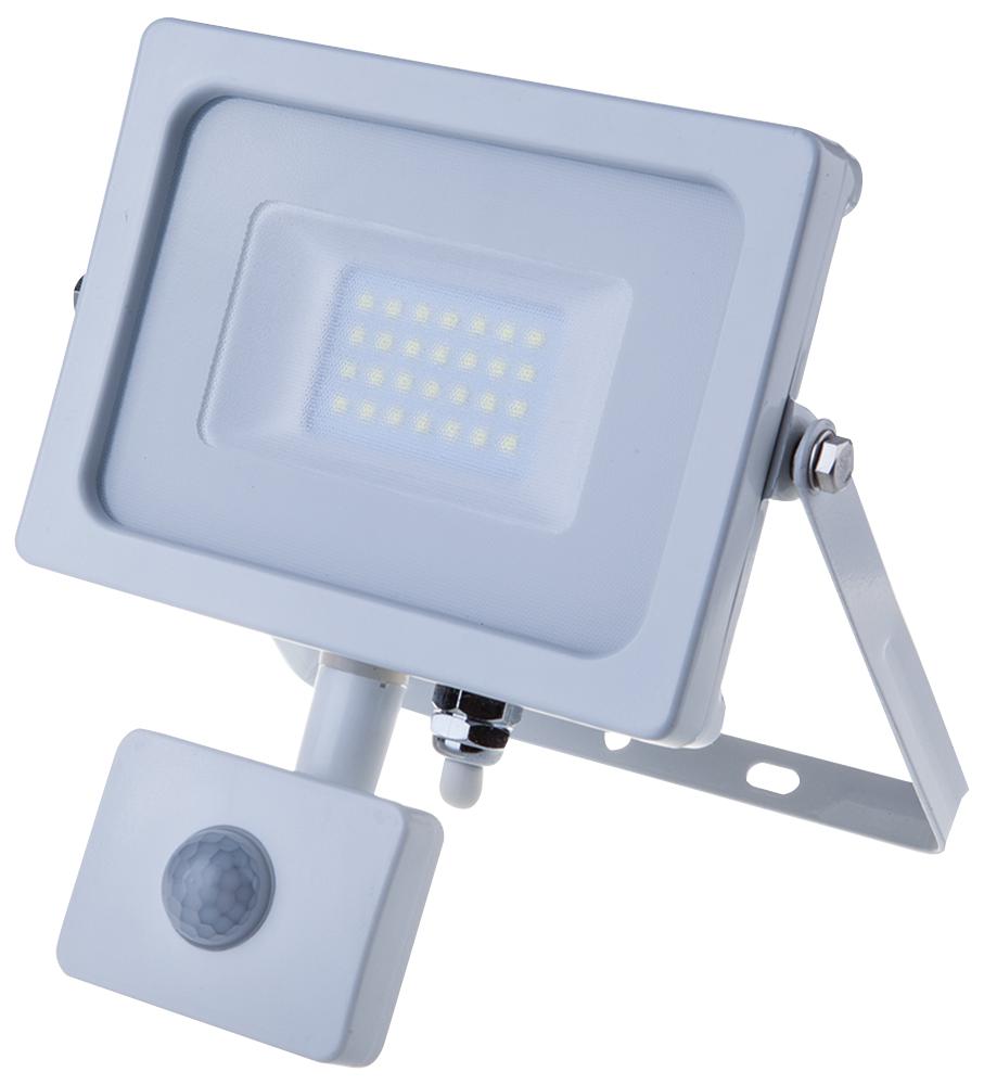 V-Tac Vt-20-S 448 Led Floodlight Pir 20W 3000K White