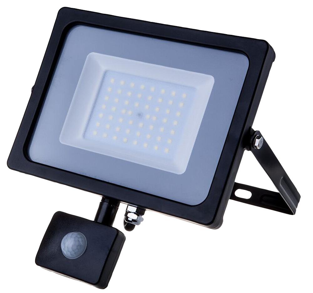 V-Tac Vt-50-S 469 Led Floodlight Pir 50W 3000K Black