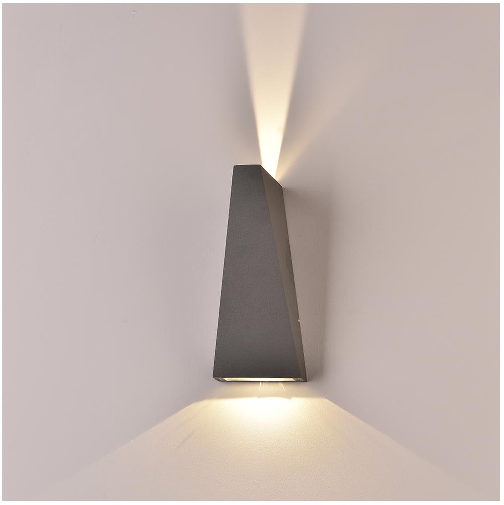 V-Tac Vt-826 8300 Led Wall Light 6W 4000K Grey