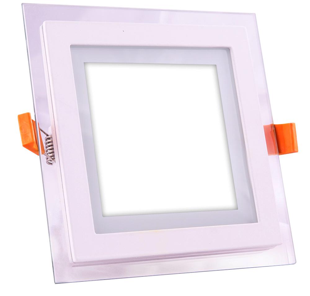 V-Tac 6280 Vt-1881G-Sq Led Glass Panel Downlight