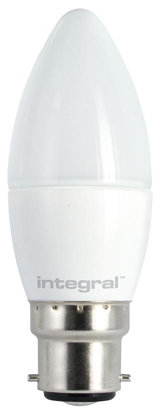 Integral Led Ilb35B22C3.8N27Kbcwa Lamp Led Candle 3.8W Ww 250Lm B22 Nd Clr