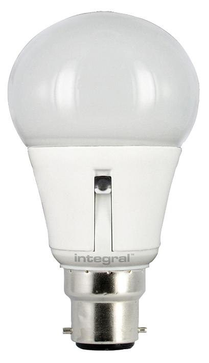 Integral Led Ila60B22S6.5N27Kbemg Lamp Led Sensor Gls 6.5W Ww 470Lm B22