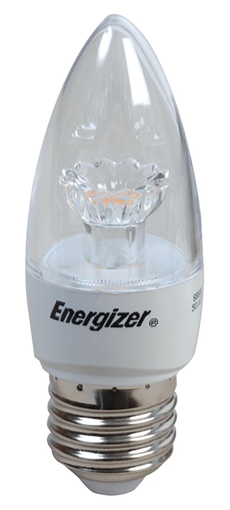 Energizer S8882 Lamp Led Candle 470Lm Clear E27 Ww 5.9W