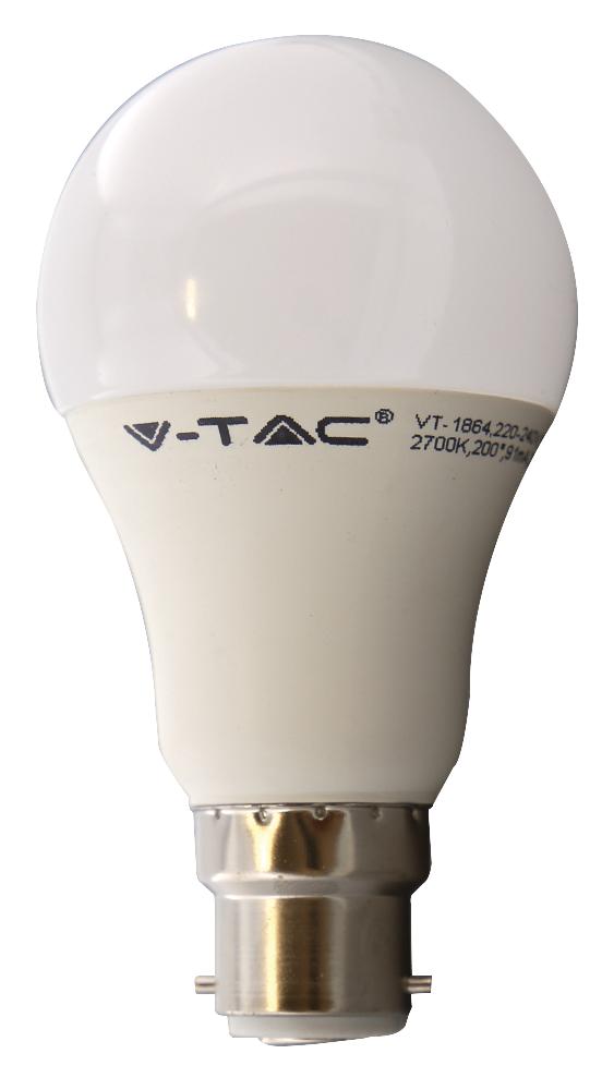 V-Tac 7229 Led Bulb, Gls, Warm White, 1350Lm, 15W