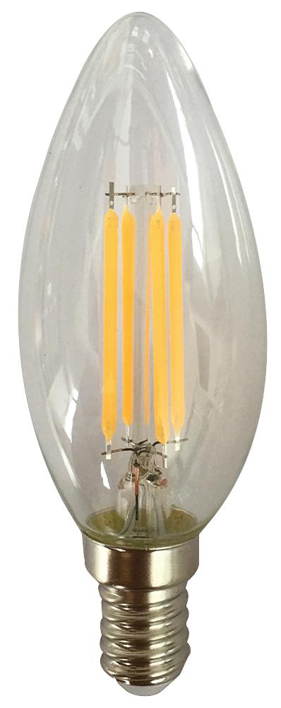 Pro Elec Pel00905-E Lamp Led Candle Filament 4W 2700K E14