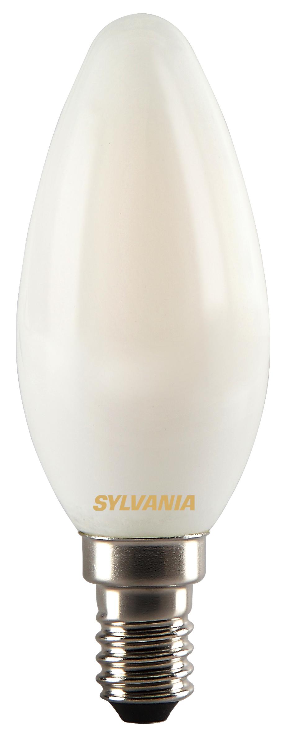 Sylvania 27287 Filament Led Candle Satin 400Lm E14