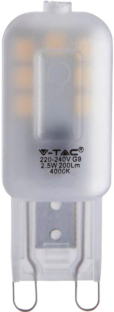 V-Tac 244 Vt-203 Lamp Led 2.5W G9 4000K