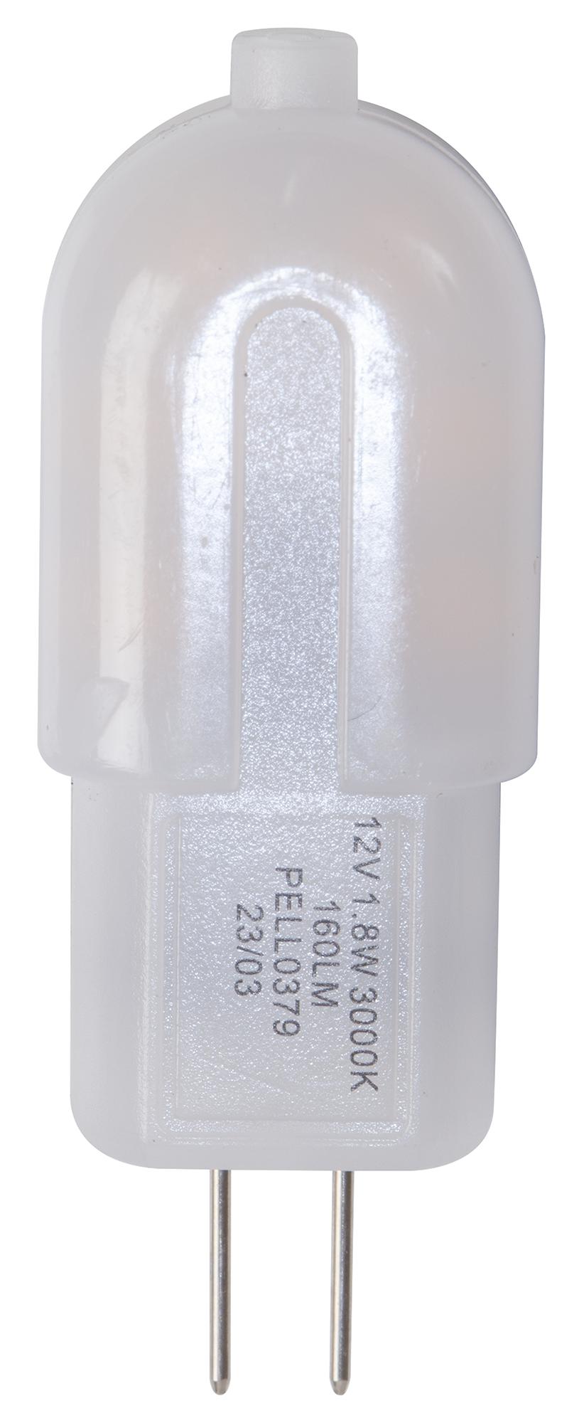 Pro Elec Pell0379 G4 Lamp 2W 15mm 3000K, Milky Cover