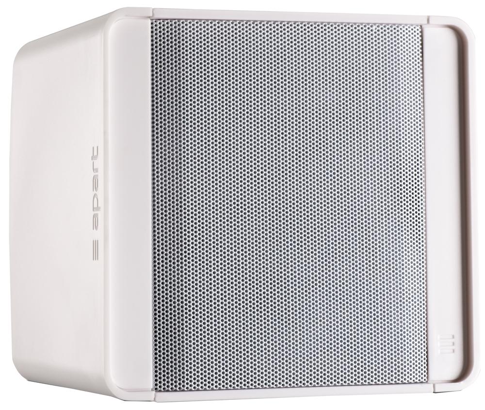 Apart Kubo3-W 3 Low-Imp Cube Speaker - Wh