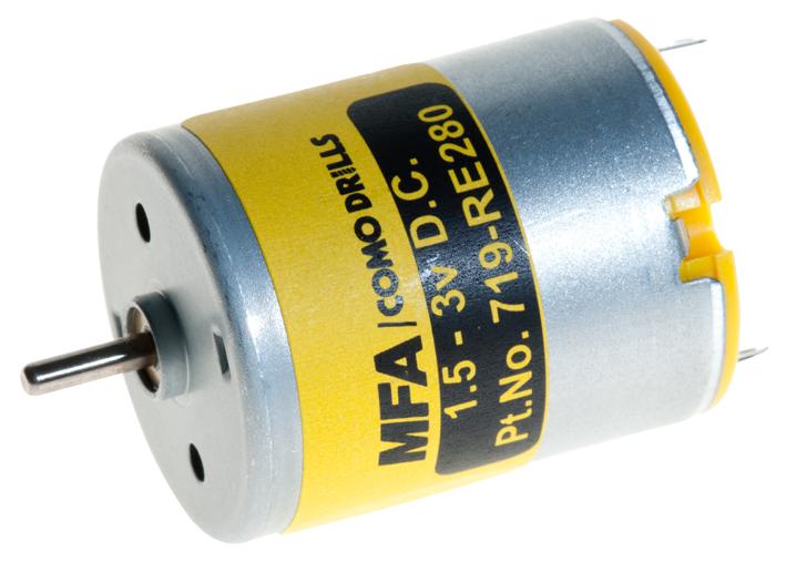 Mfa 719Re280 Motor,1.5-3V, 240Ma, 3 Pole