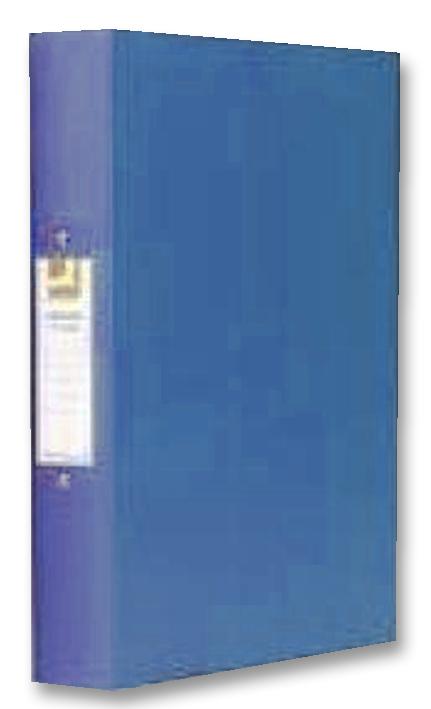 Q Connectorect Kf02003 Ring Binder A4 Blue (Pk10)