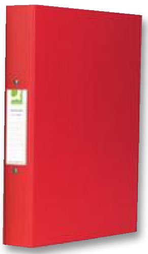 Q Connectorect Kf02008 Ring Binder A4 Red (Pk10)