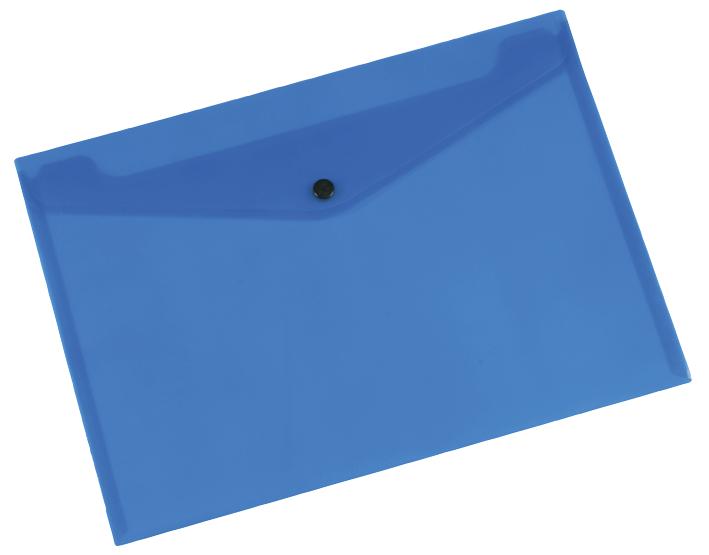 Q Connectorect Kf03596 Doc Folders Poly A4 Blue 12Pk