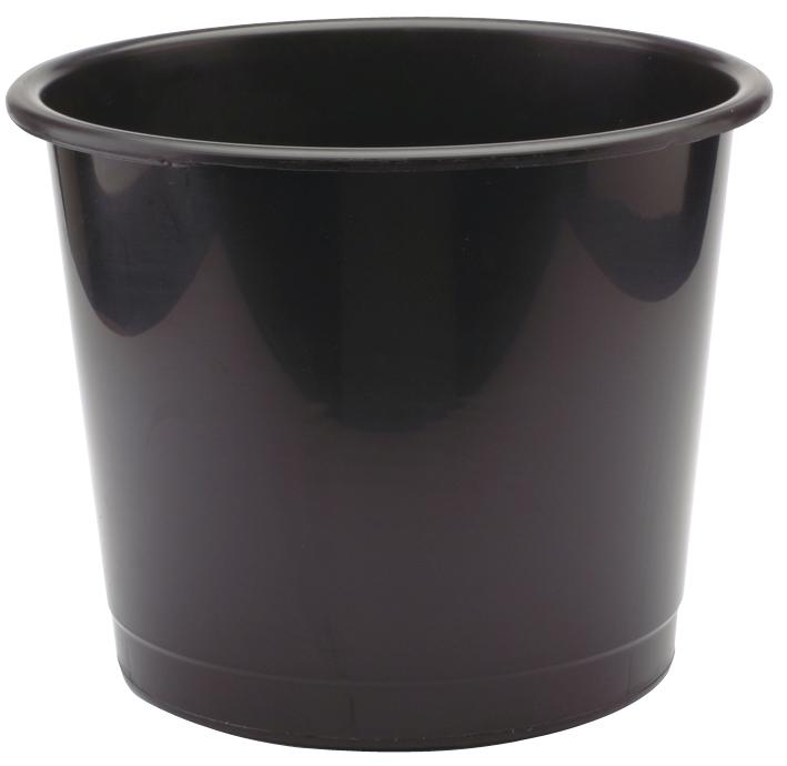 Q Connectorect Kf01124 Waste Bin Plastic Black