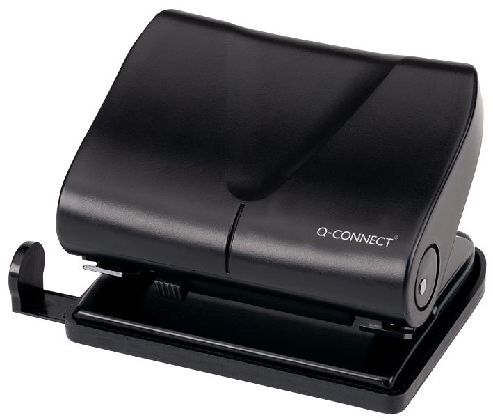 Q Connectorect Kf01234 Hole Punch M/duty Black