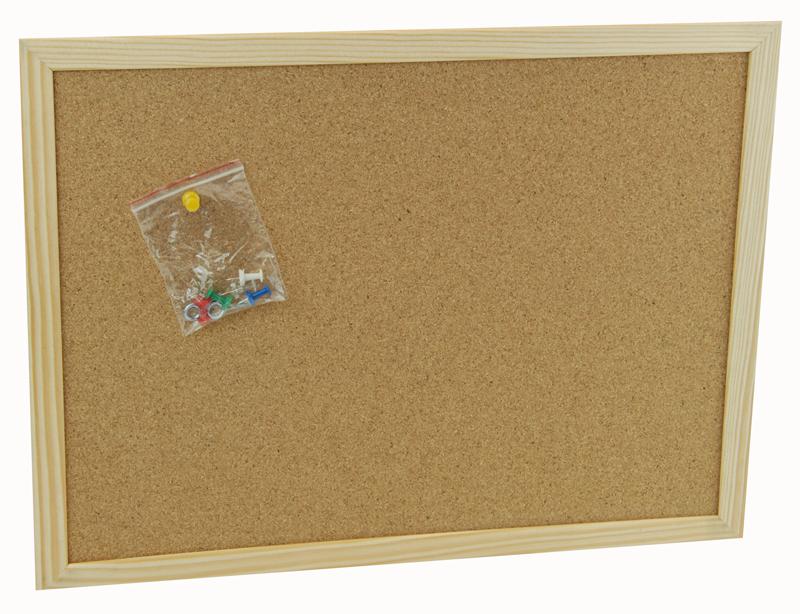 Q Connectorect Kf03566 Notice Board Cork 600X400mm