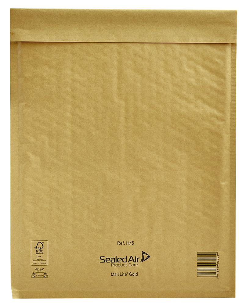 Sealed Air 1498 Mail Lite Gold 270X360mm 50/box H/5,pk50