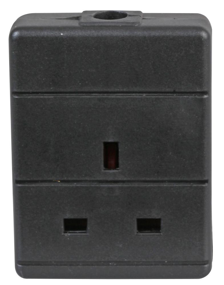 Pro Elec Aso-001 Black Socket, Trailing, 1Way, Black