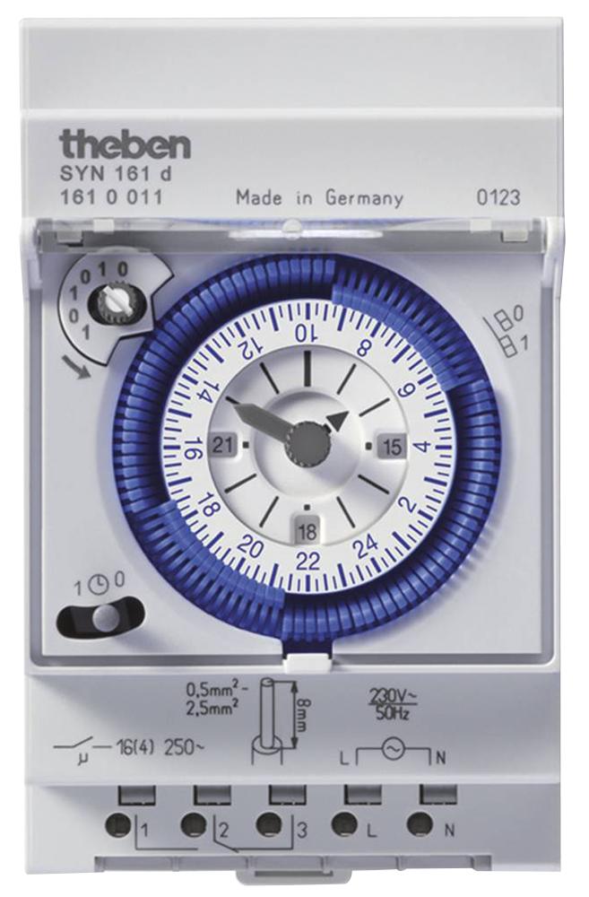 Theben Syn161. Segment Din Rail Time Switch