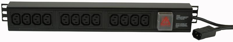 Powerdata Technologies Viec/12/c14 Pdu Vertical Iec 12 Way C14 Plug