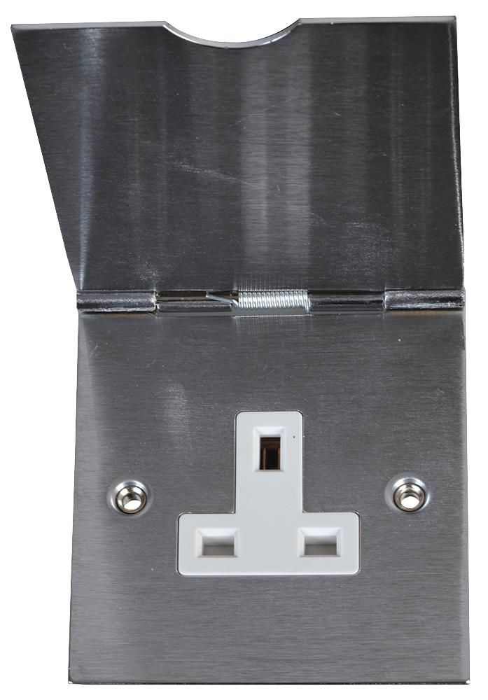 Pro Elec 9143Fss Floor Socket 1 Gang Ss