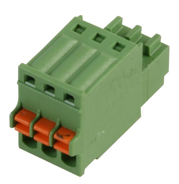 METZ CONNECTorect Asp0510306 Terminal Block, Pluggable, 3Pos, 20Awg