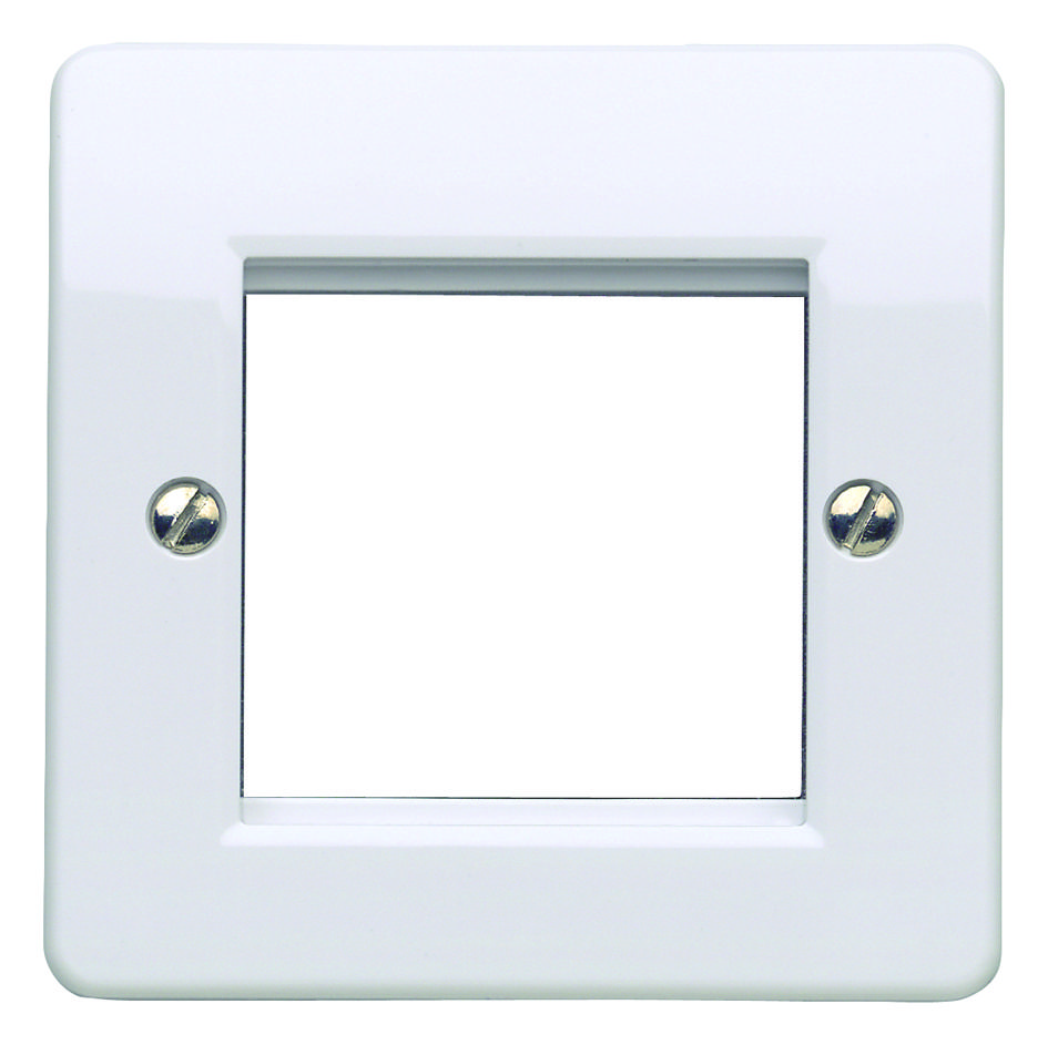 Honeywell K182Whi Frontplate, 1Gang, 50 X 50 Mm, White