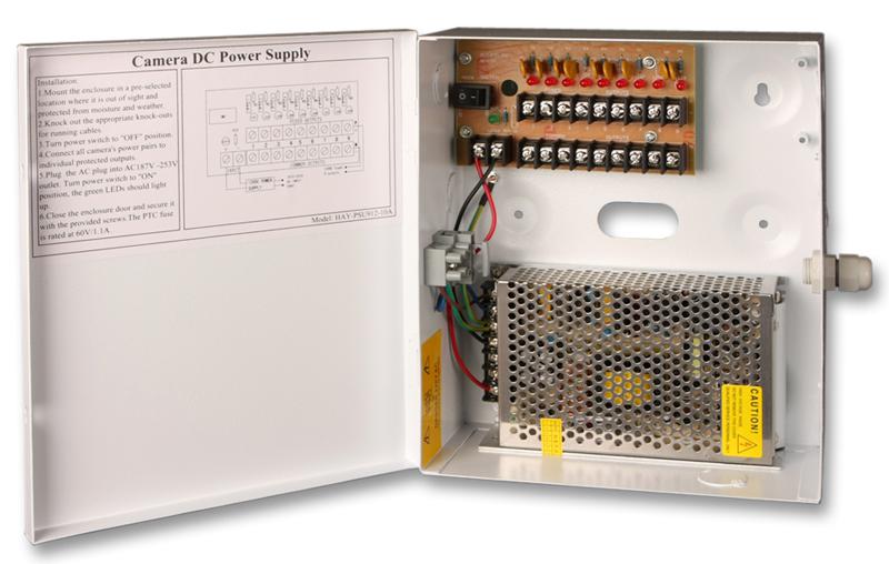 Haydon Hay-Psu912-10A 12V Multi Way Psu 9X 12V 10A