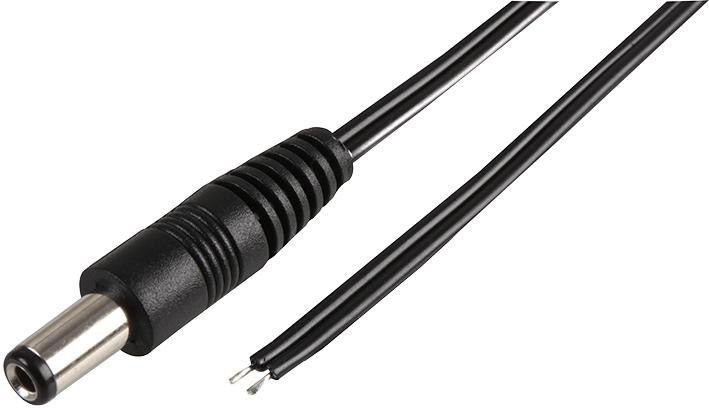 Pro Power Ppw00020 Lead, Dc Power, 2.5mm Plg-Bare End, 1.5M