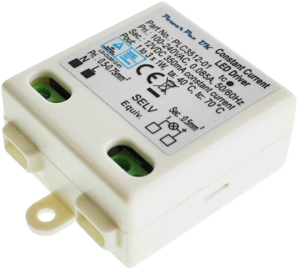 Powerpax Plc3512-01 Led Driver 350Ma Constant Current 3-12V