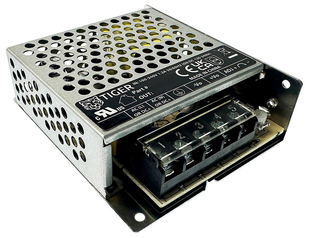 Tiger Power Supplies Tgr50-36 Power Supply, Ac-Dc, 36V, 1.45A