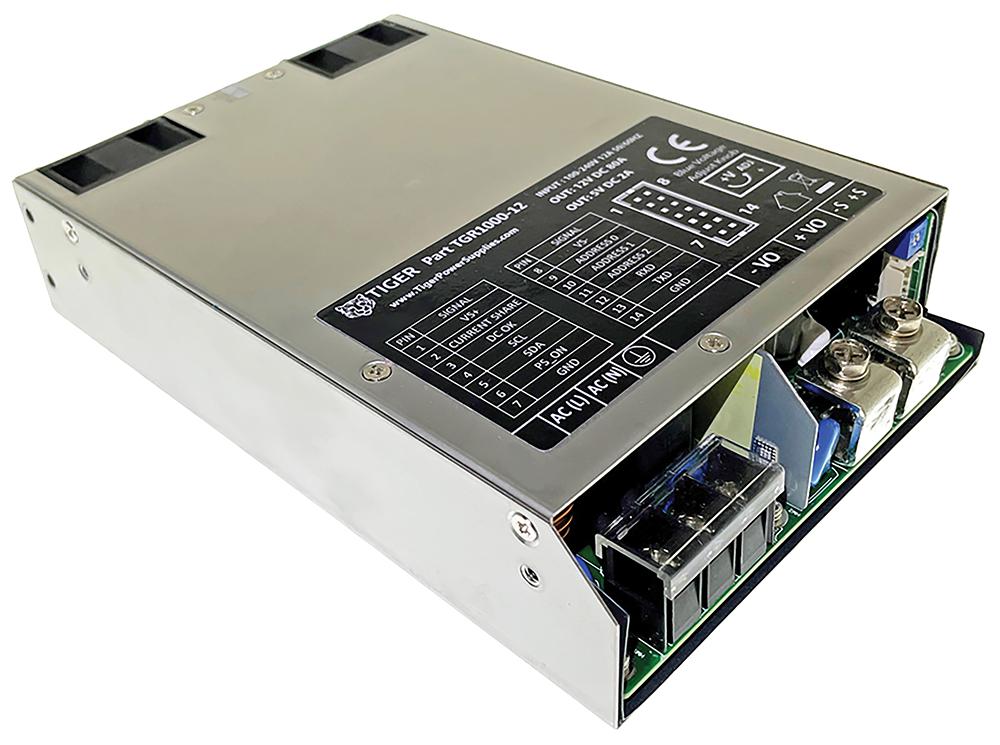 Tiger Power Supplies Tgr1000-12 Power Supply Enclosed 12V Dc 80A 1000W