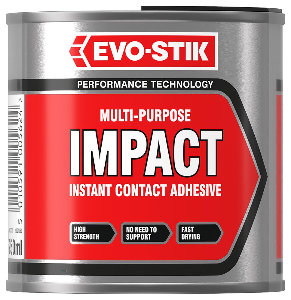 Evo-Stik 348103 Adhesive, Evostick, Tin, 250Ml