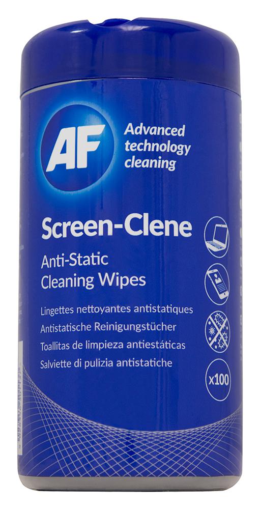 Af International Scr100T Wipes, Screenclens, Pk100