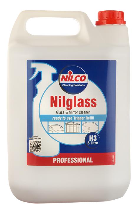 NIlco Svtn5Gccp Glass Cleaner, NIlglass,- 5L