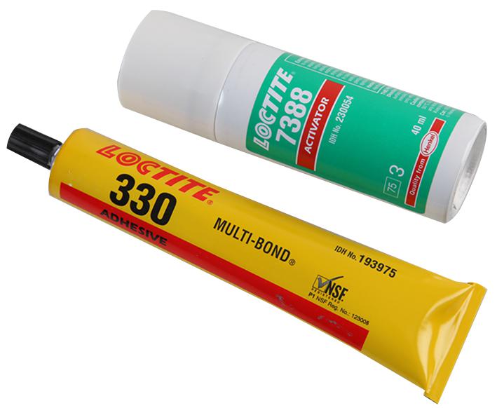 Loctite 330, 50Ml & 7388, 40Ml Adhesive, Structural, 330/7388, 50/40Ml