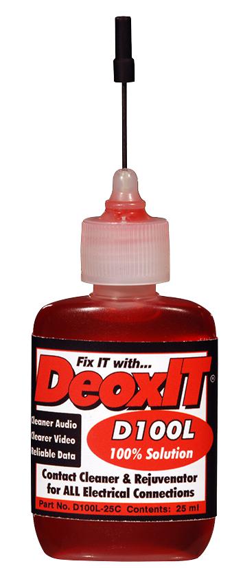 Deoxit D100L-25C Contact Cleaner 25Ml