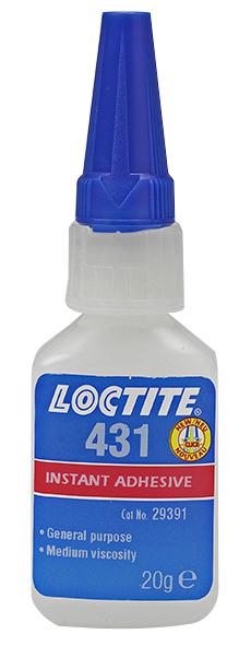 Loctite 431, 20G Adhesive, Instant, 431, 20G