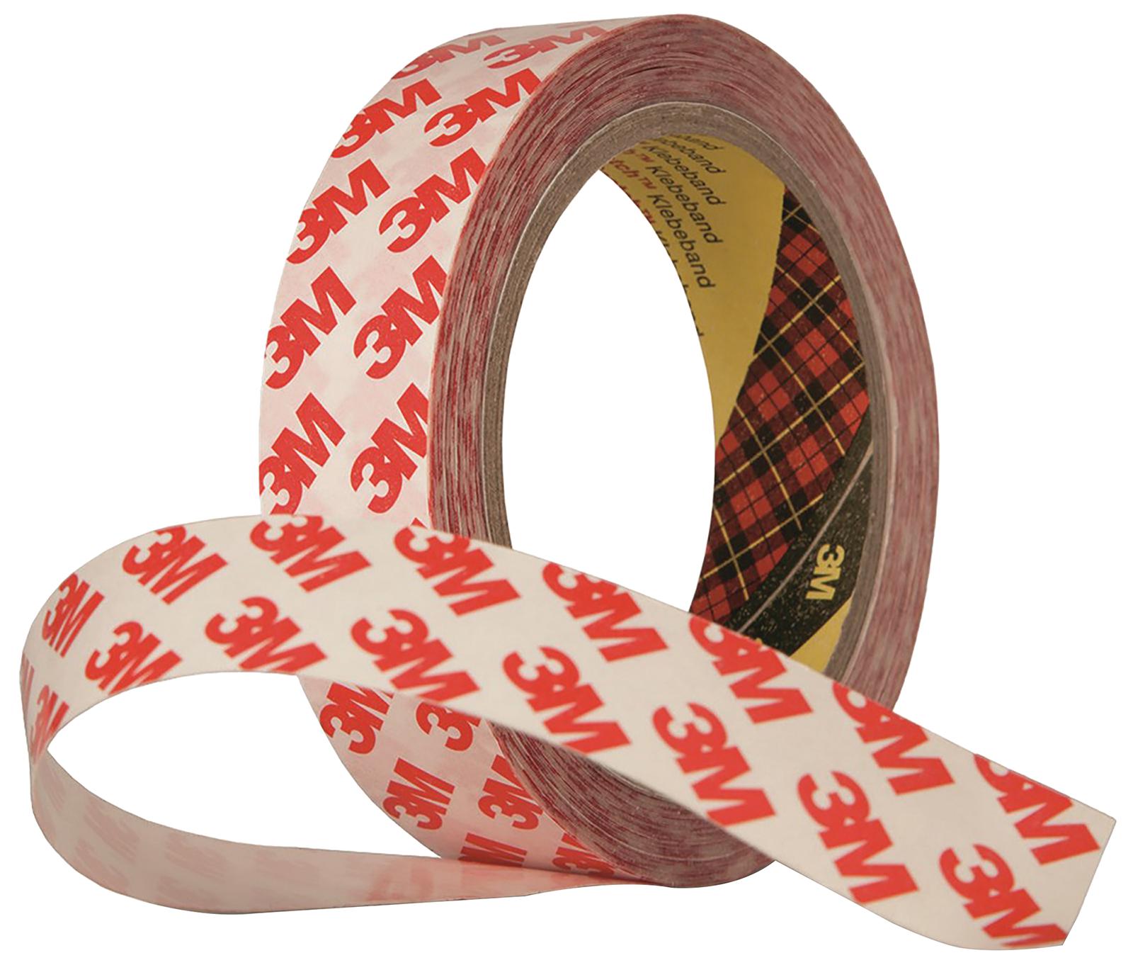 3M 9088-200 Double Coated Tape, Pet, 50M X 12mm