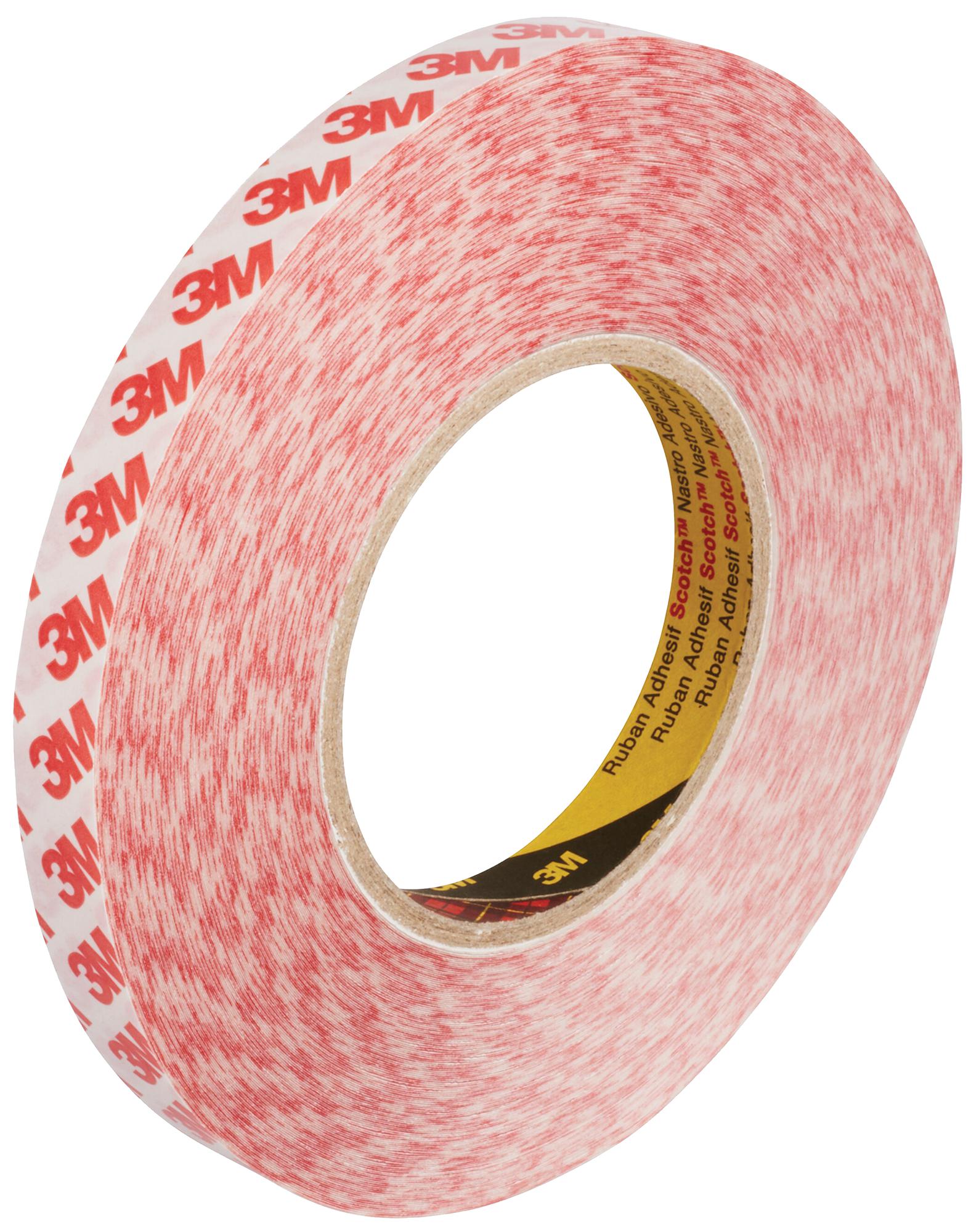 9088 3M Double Sided Tape PET Polyester Film Clear 19.05 mm x 50 m Farnell UK