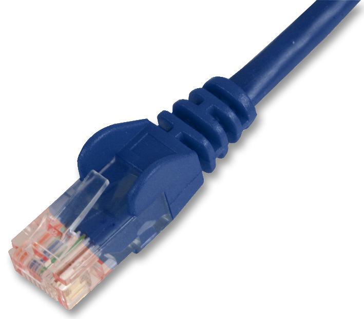 Pro Signal Sl5Eblue0.5M Patch Lead Cat 5E Snagless Blue 0.5M