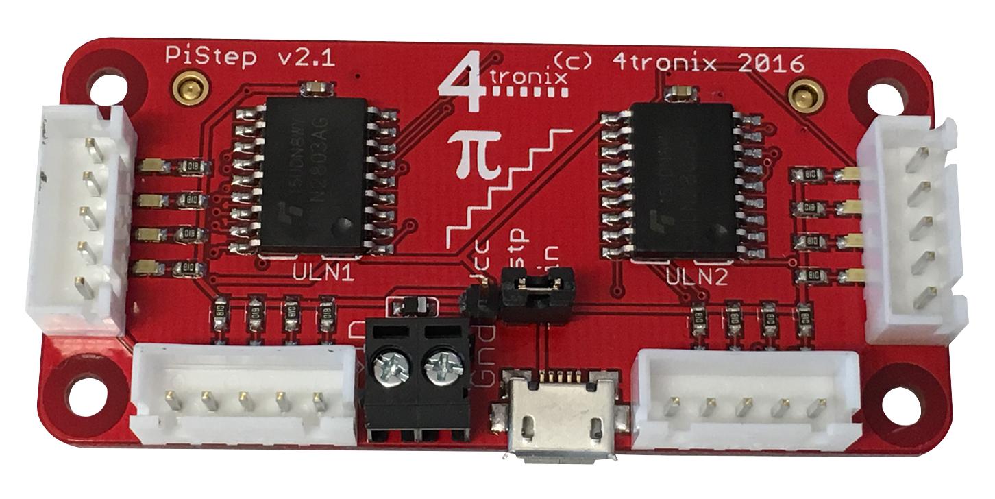 4Tronix Pistep2Q Quad Stepper Motor Control Board